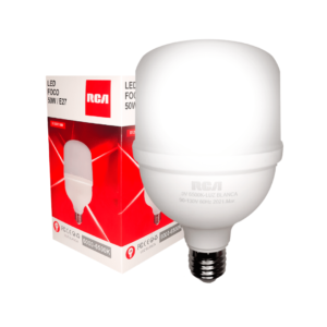 FOCO BOMBILLO RCA LED 6000-6500K LUZ BLANCA 50W 4R920E2