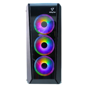 CASE GAMER INFINYTEK H-15 PRO BLACK 4 VENTILADORES ARGB