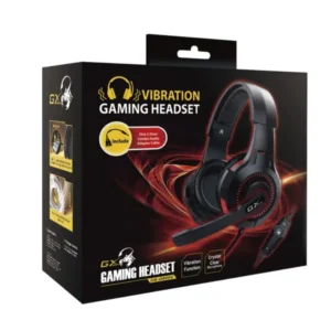 HEADPHONE GENIUS HS-G600V CON MICROFONO VIBRACION CONECTOR 40MM