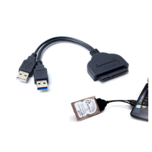 ADAPTADOR USB 3.0 + 2.0 A SATA HDD 2.5 DELTA