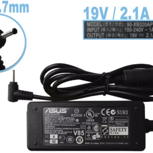CARGADOR PARA LAPTOP ASUS 19V 2.37A PLUG DELGADO ORIGINAL