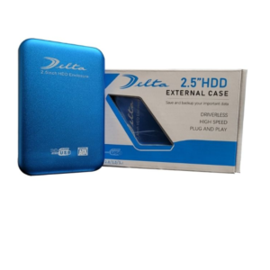 CASE PARA DISCO DURO (ENCLOSURE) 2.5" DELTA 3.0 METALICO SLIM