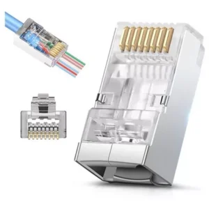 CONECTOR RJ45 CAT 6 BLINDADO