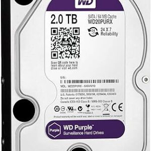 DISCO DURO 2TB SATA WESTERN DIGITAL PURPLE