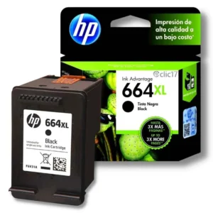 CARTUCHO HP F6V31AL (664XL) BLACK 1115 2134 2135 2675 3635 3775 3785 3787 3789 3835 4535 4675 5075 5275