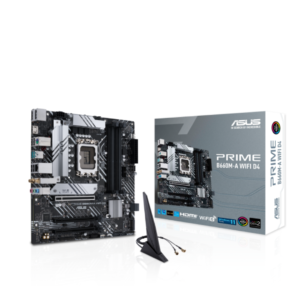 MAINBOARD PC ASUS PRIME B660M-A D4 DDR4 5333 HDMI DP WI-FI M.2 USB 3.2 PCIE 5.0 (SOLO 12VA) 90MB1AE0'M0EAY0