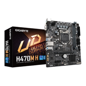 MAINBOARD PC GIGABYTE H470M-H (11VA-10MA)  DDR4 PCI E NVME MATX LGA 1200 - H470MH G10