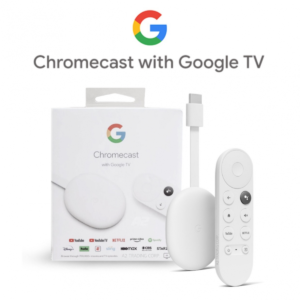 TV BOX GOOGLE CHROMECAST SERIE 4 CON GOOGLE TV 4K 2160p