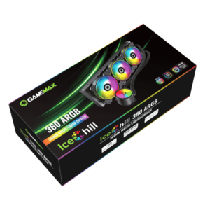 VENTILADOR PARA PROCESADOR GAMEMAX  LIQUID ICECHILL 360ARGB + ACCESORIO