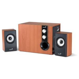 PARLANTE GENIUS SW HF 2.1 1205 II WOOD 100-240W 3.5MM