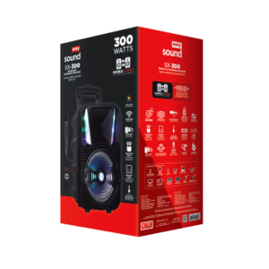 PARLANTE EASYSOUND SX-300 RECARGABLE 4H 300W