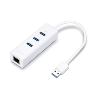 ADAPTADOR DE RED USB A RJ45 TP-LINK UE330 + 3 USB 3.0 10/100/1000