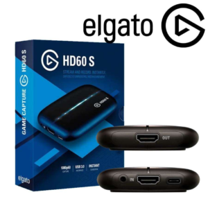 CAPTURADORA DE VIDEO CORSAIR *EL GATO HD60 S+*  TRANSMISION & GRABACIÓN 1080p60HDR10 o 4K60 HDR10